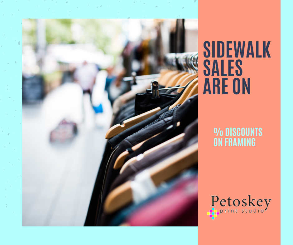 Petoskey Sidewalk Sales July 30-31